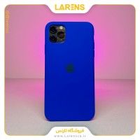 کاور سیلیکون ایفون 11 پرو مکس کد 44 - رنگ Shiny Blue